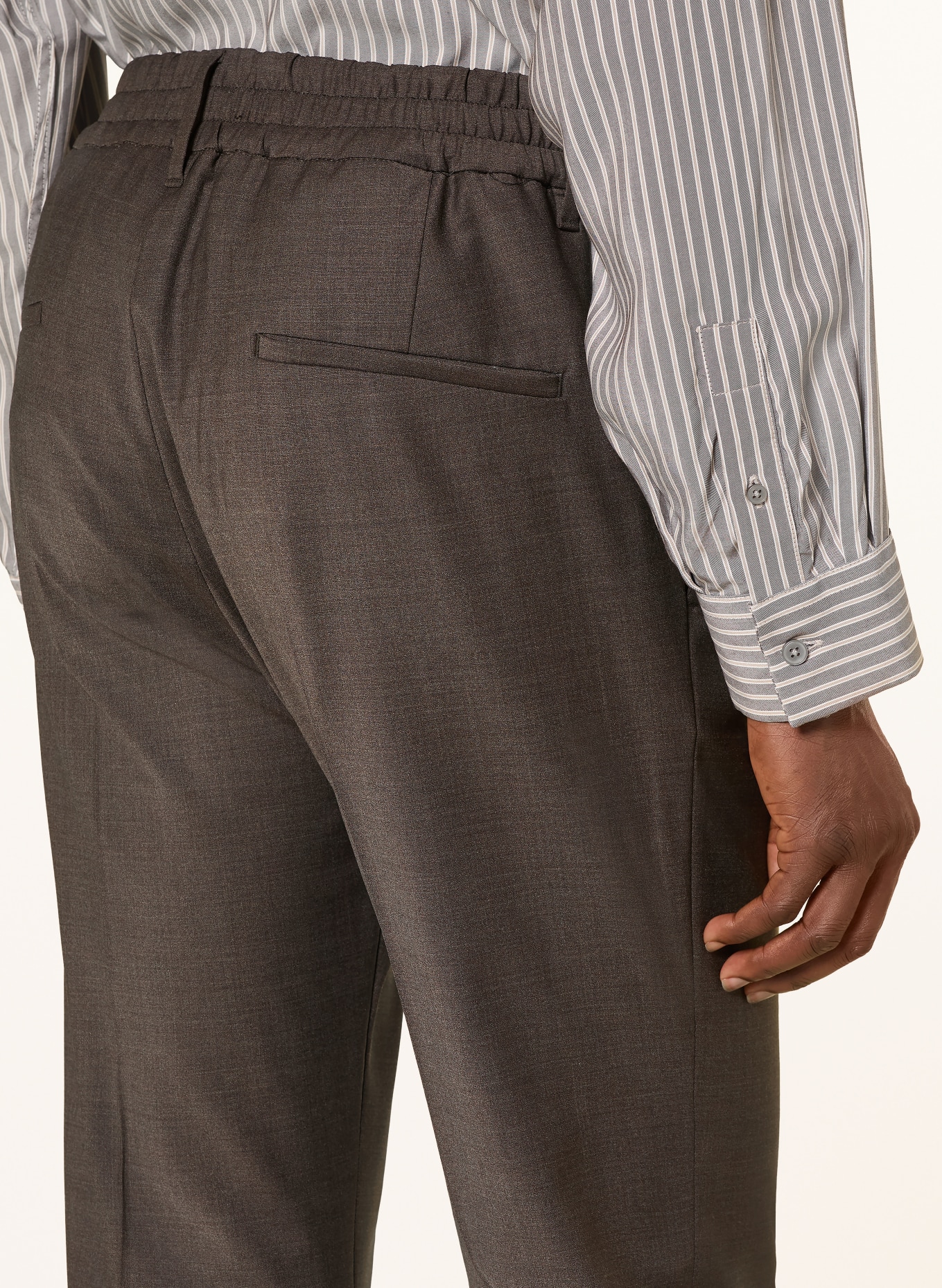 DRYKORN Chino CHASY Regular Fit: DUNKELBRAUN
