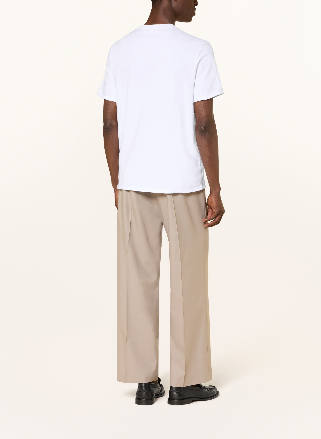 DRYKORN Henley-Shirt MIWAN: WEISS