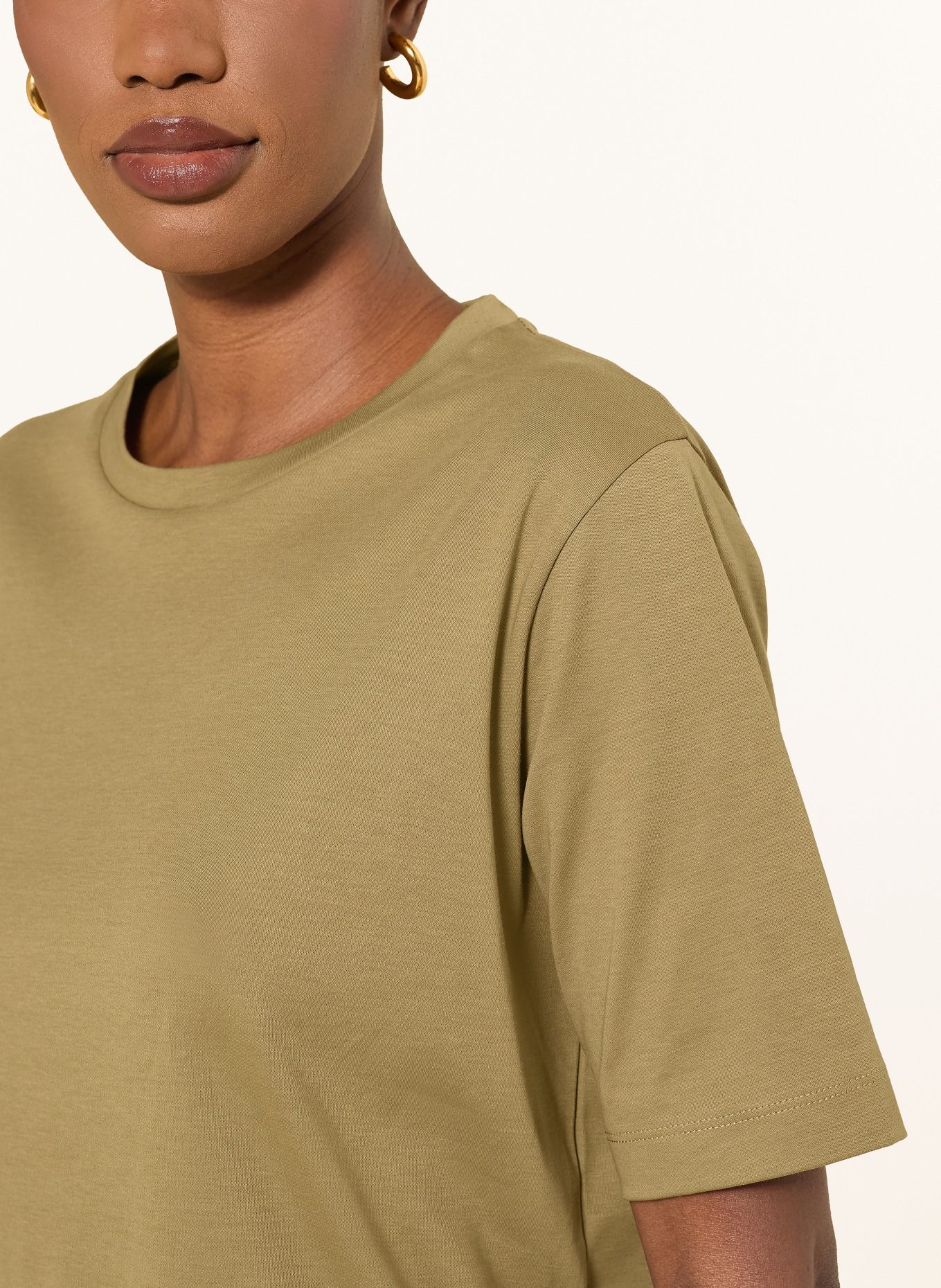 LUISA CERANO T-shirt: KHAKI
