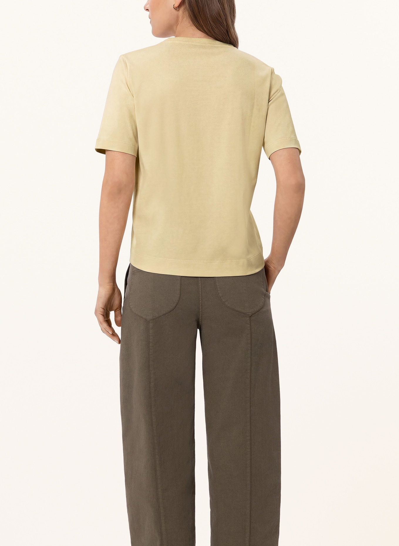 LUISA CERANO T-shirt: LIGHT BROWN