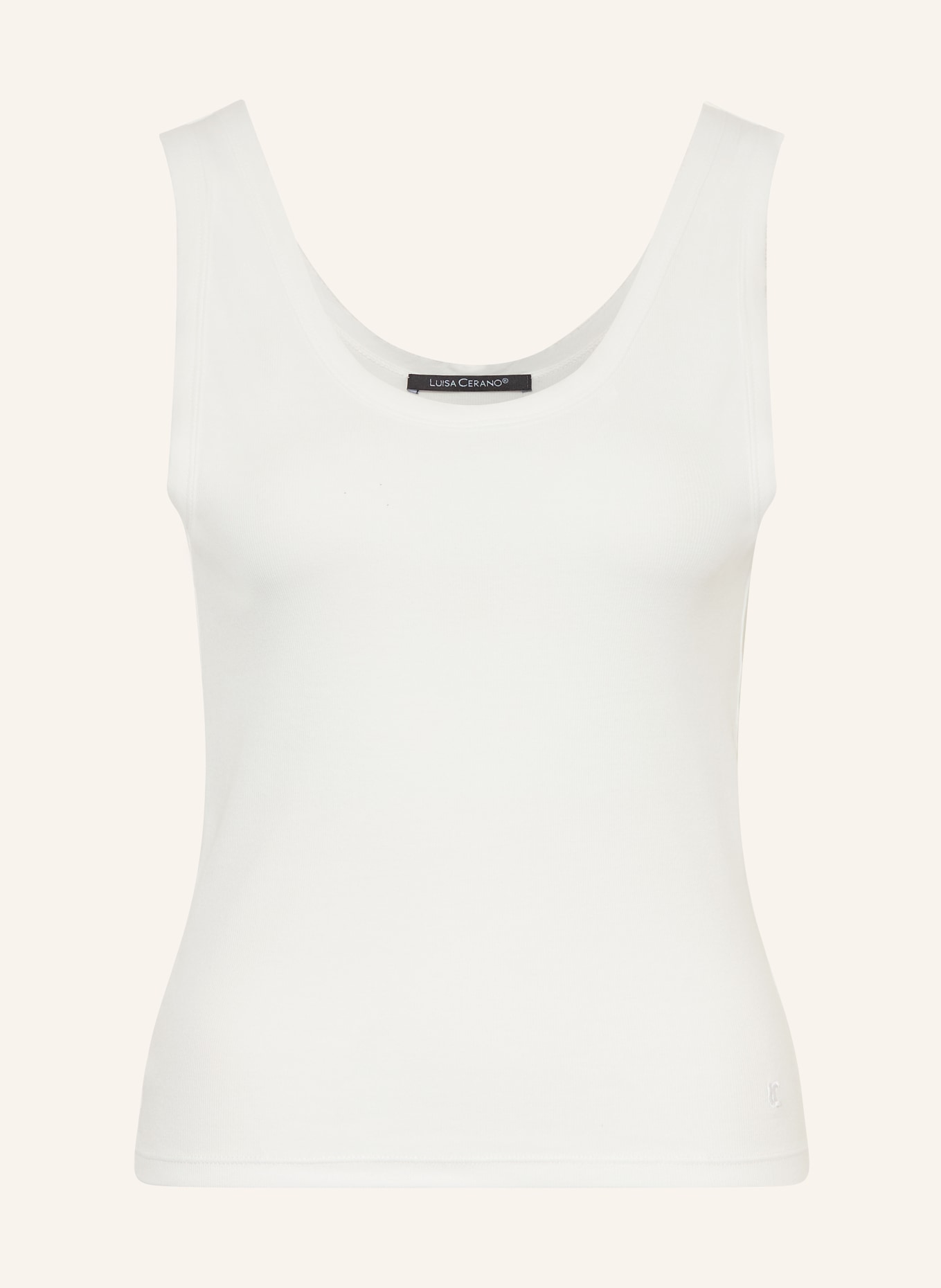 LUISA CERANO Top: WHITE