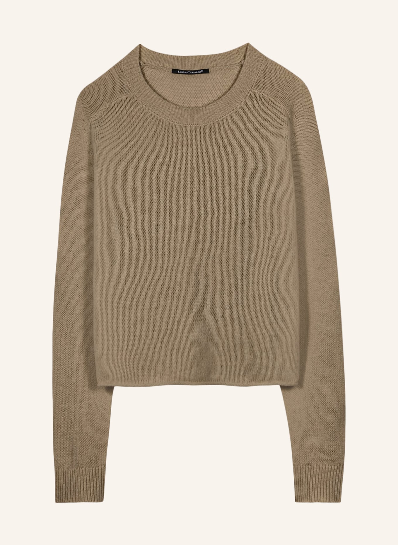 LUISA CERANO sweter: KHAKI