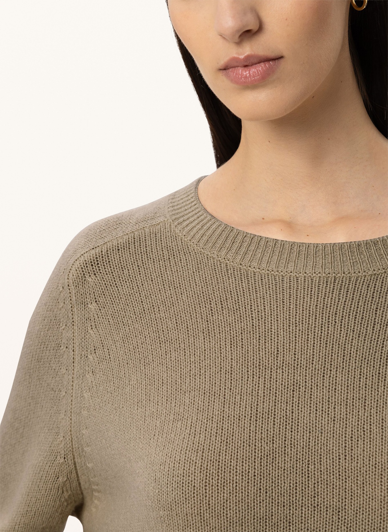 LUISA CERANO sweter: KHAKI