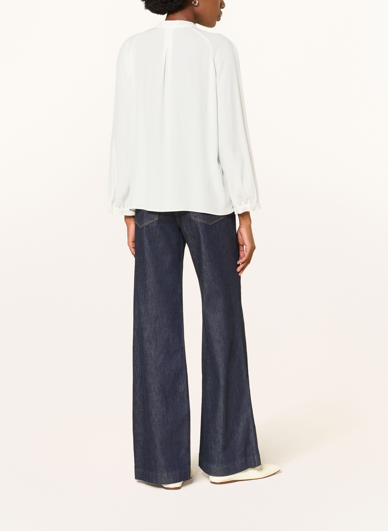 LUISA CERANO Bluse: WEISS