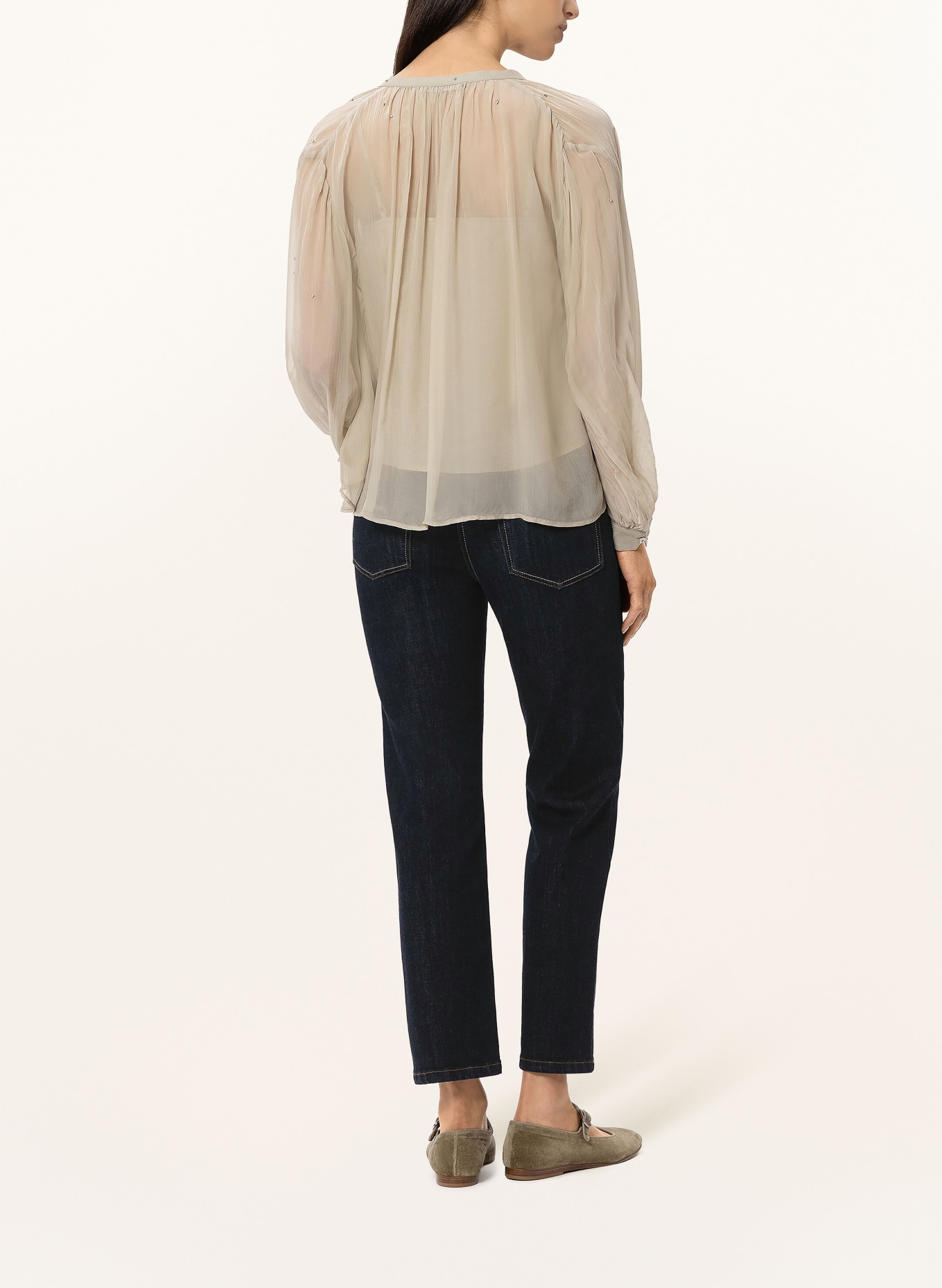 LUISA CERANO Skinny jeans: 252 navy