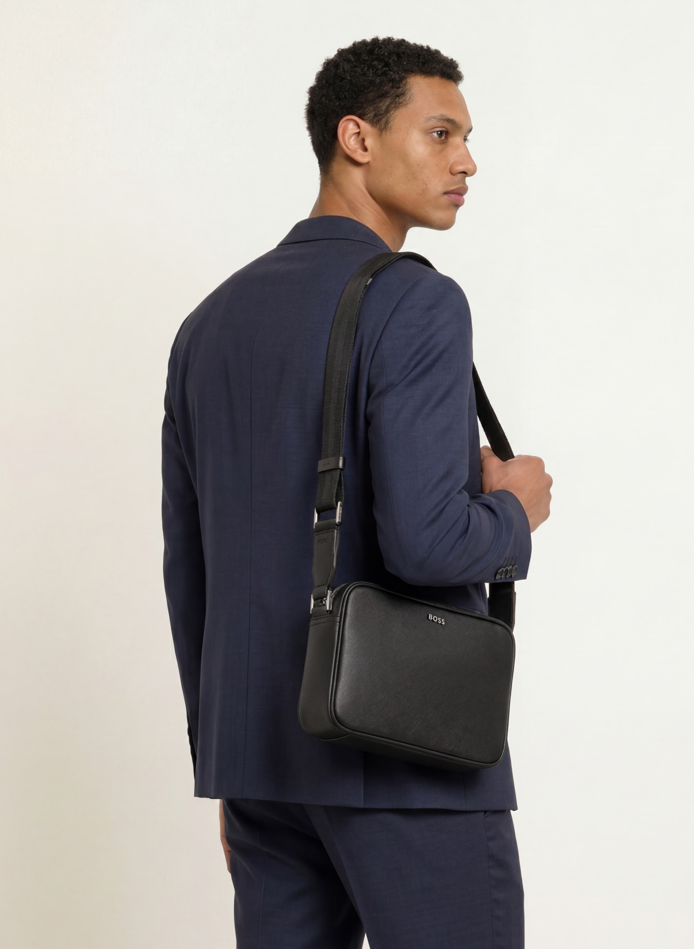 BOSS Sac à bandoulière NORTHON: NOIR / ARGENT