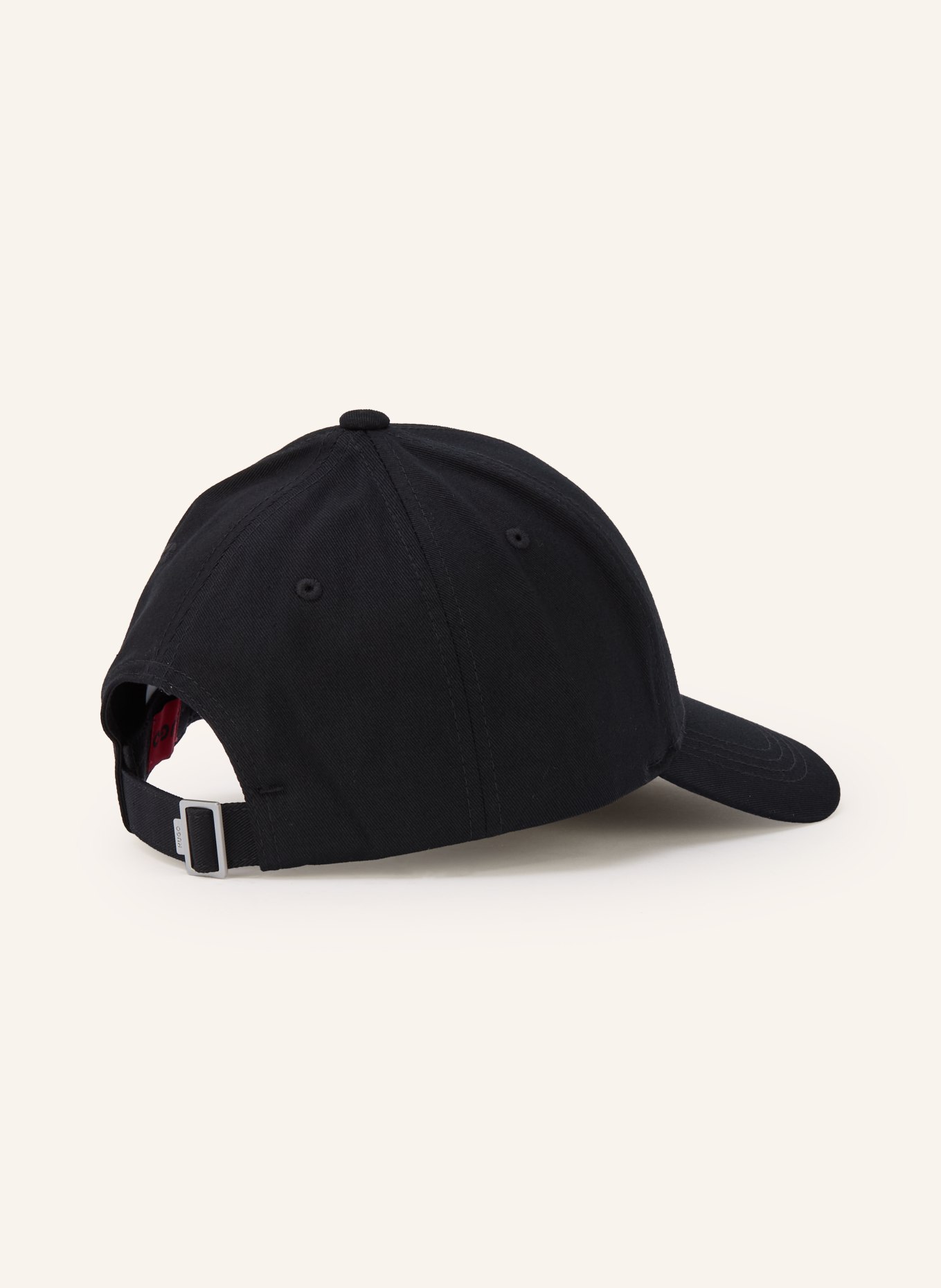 HUGO JAKE Cap: BLACK / SILVER