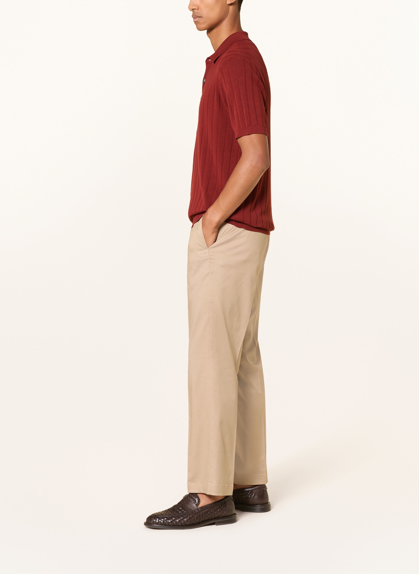 BALDESSARINI Pantalon Regular Fit: 8013 Silver Mink