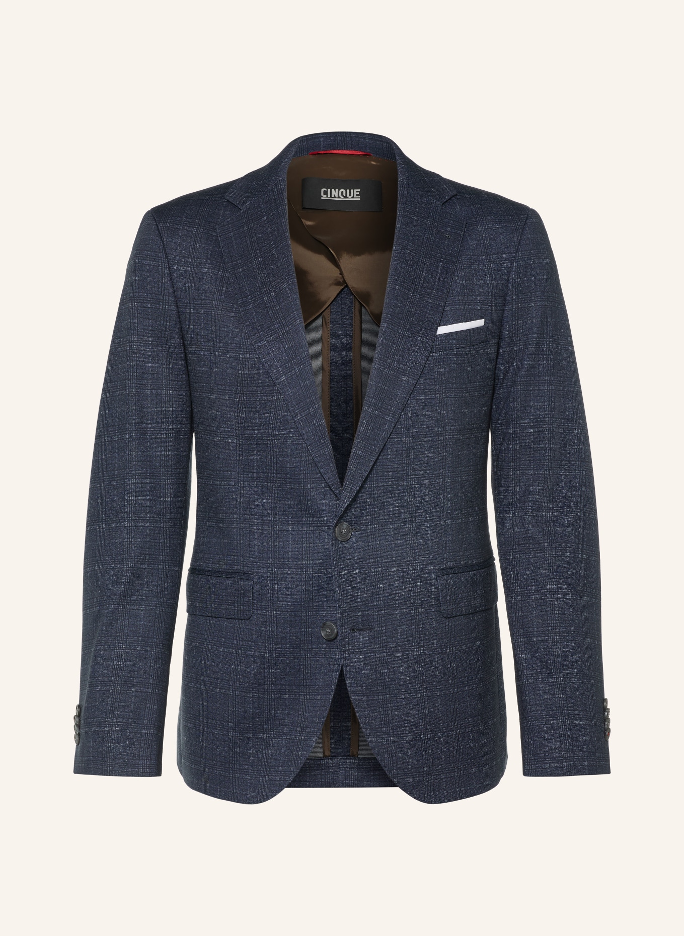 CINQUE CIDATA-colbert in Extra Slim Fit van jersey: 69 DUNKELBLAU