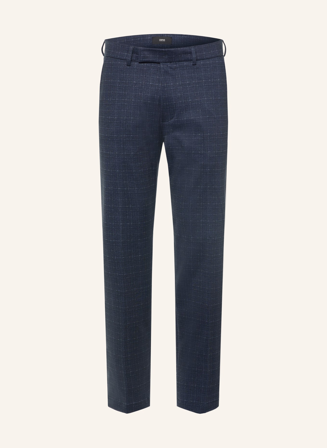 CINQUE CIDON slim fit pantalon van jersey: 69 DUNKELBLAU