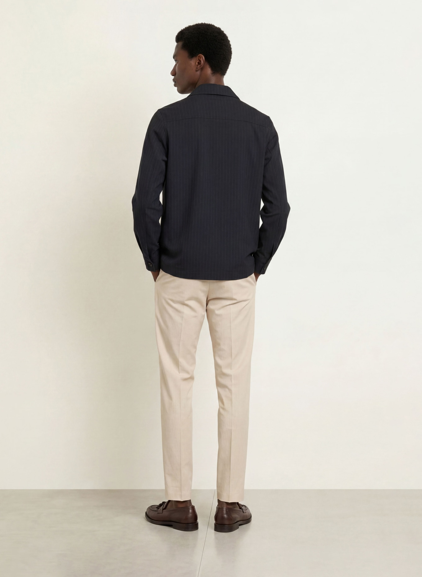 CINQUE CIMALTE Overshirt: DARK BLUE
