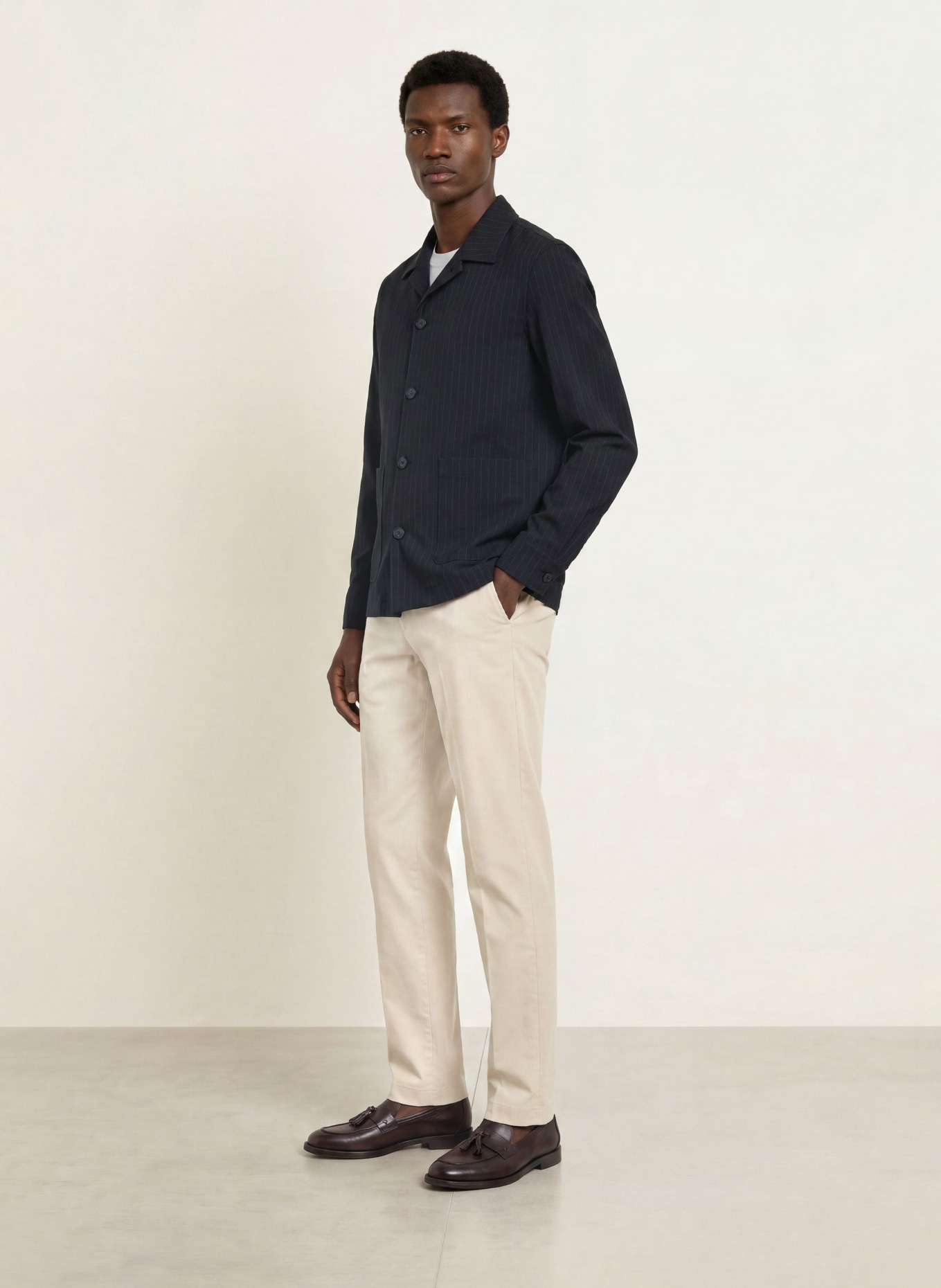 CINQUE CIMALTE Overshirt: DARK BLUE