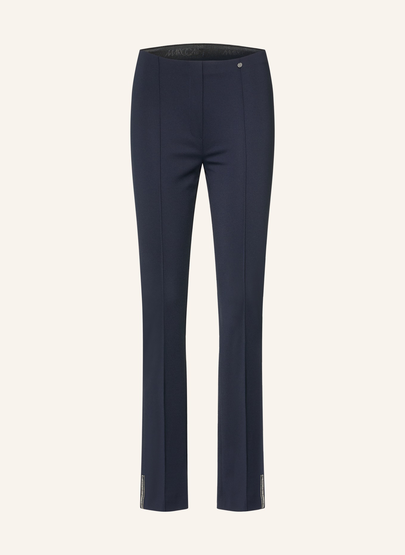 MARC CAIN FREDERICA Trousers: 394 navy