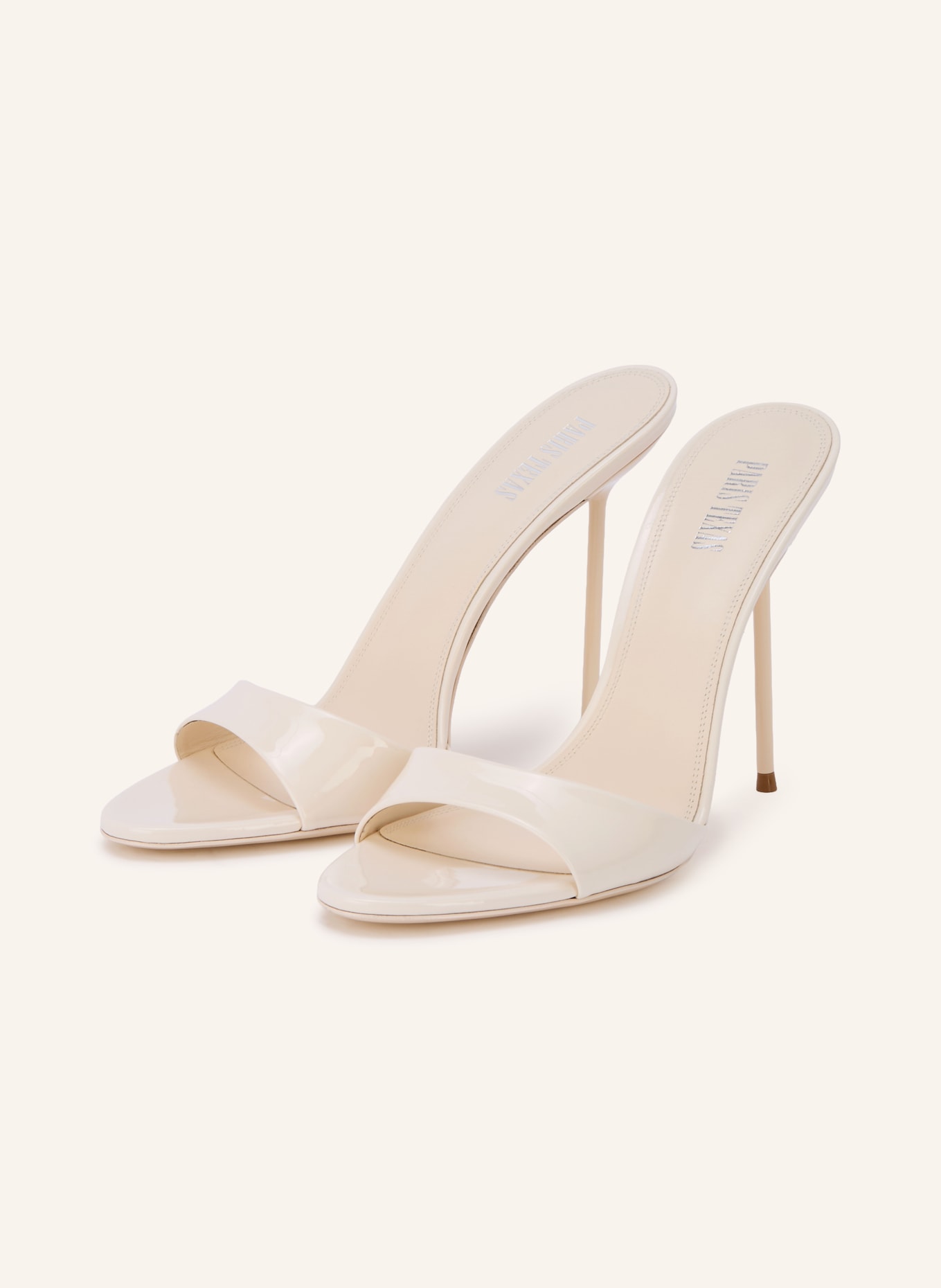 PARIS TEXAS LIDIA Mules: CREAM