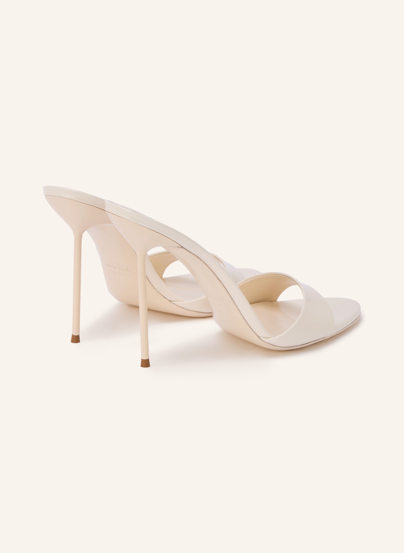 PARIS TEXAS LIDIA Mules: CREAM