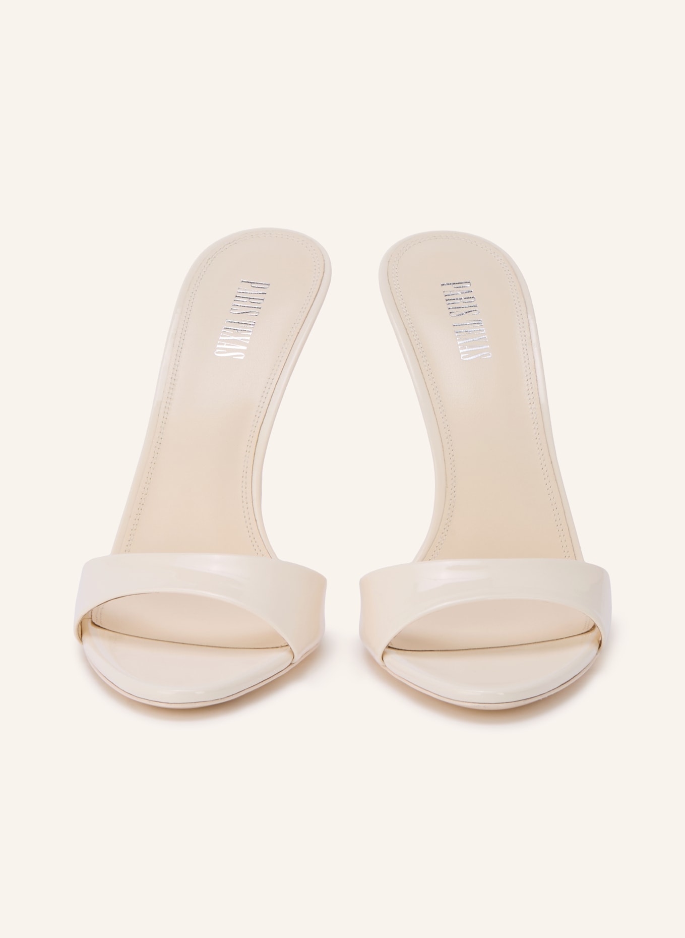 PARIS TEXAS LIDIA Mules: CREAM