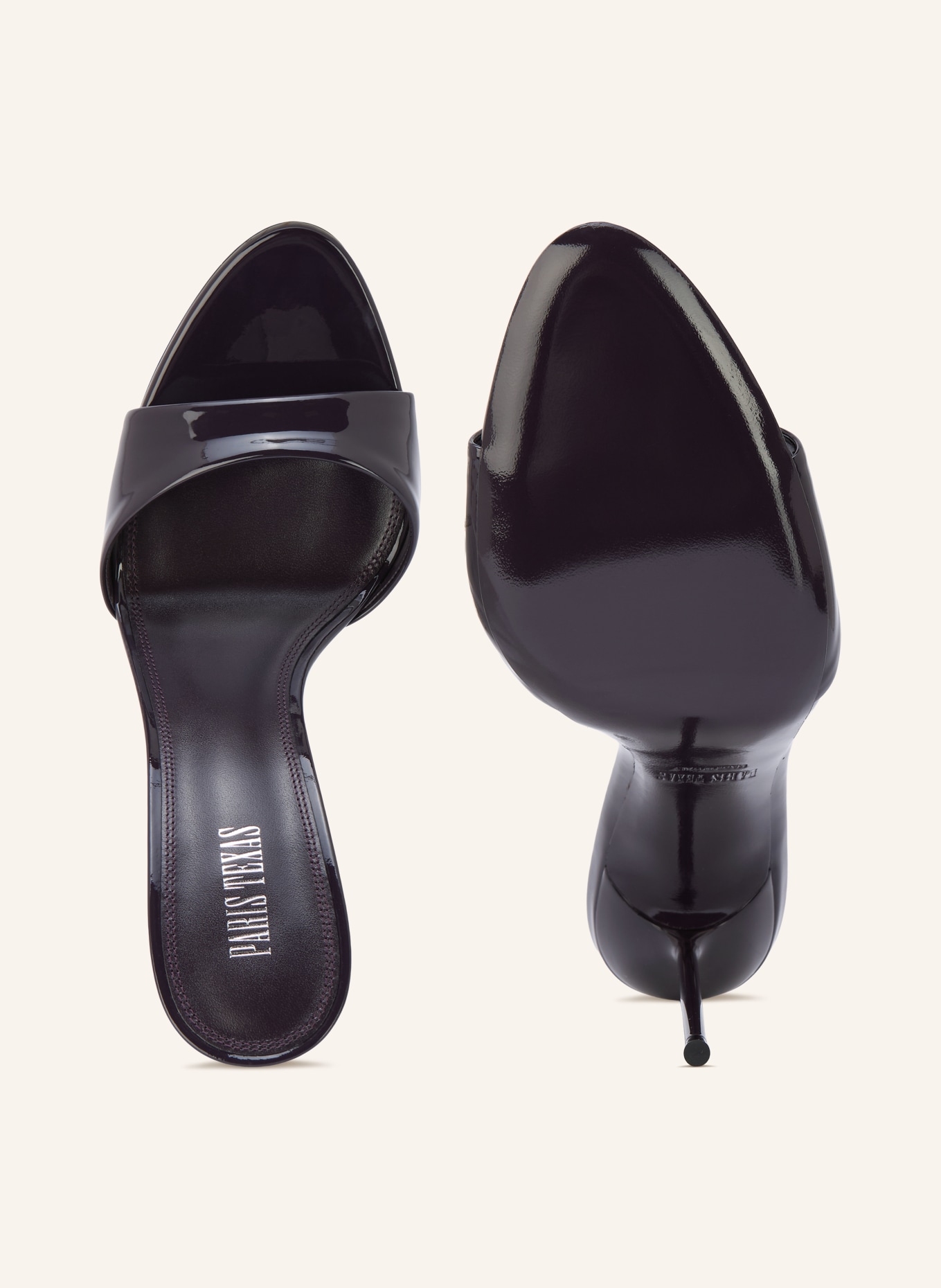 PARIS TEXAS Mules LIDIA: DUNKELLILA