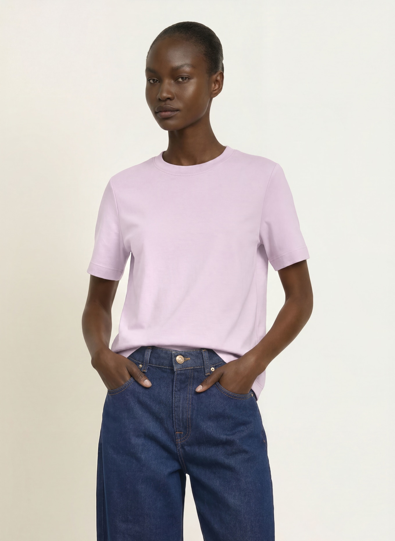 ARKET T-Shirt: HELLLILA