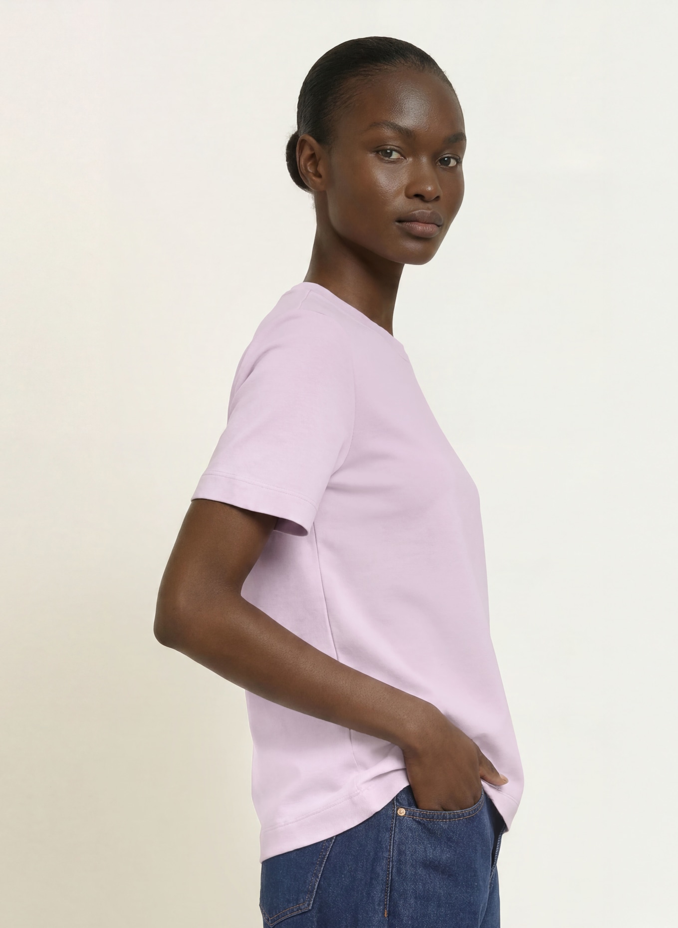 ARKET T-Shirt: HELLLILA