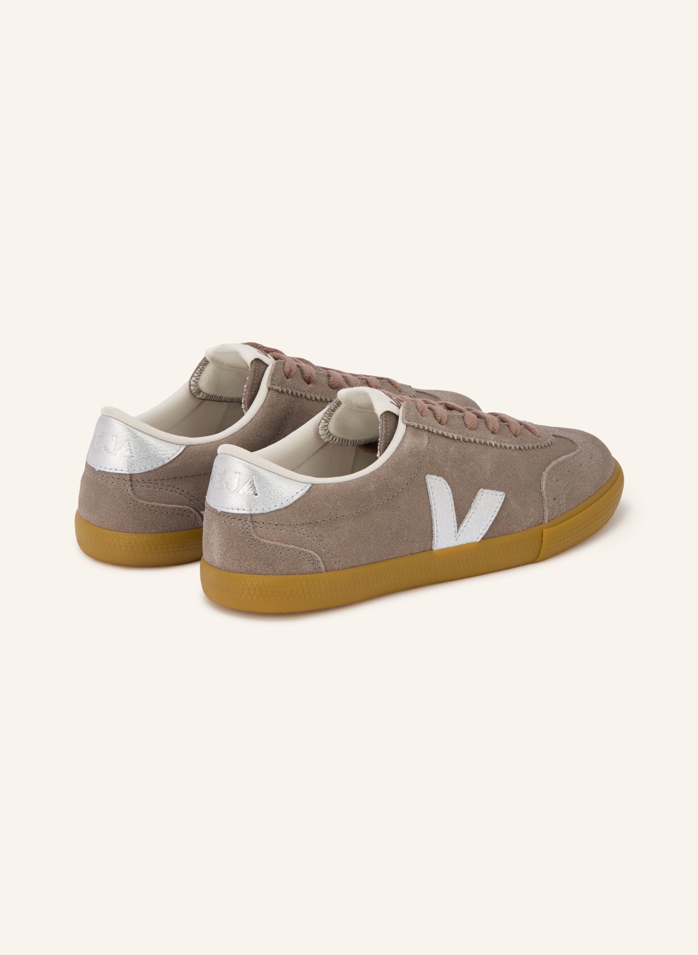 VEJA Sneaker VOLLEY: TAUPE / SILBER