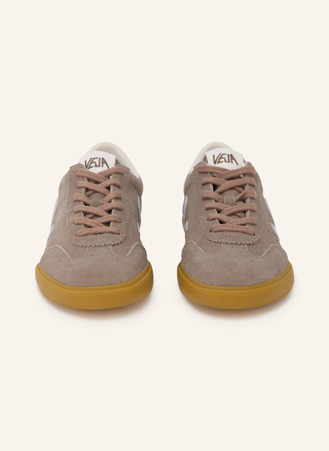 VEJA Sneaker VOLLEY: TAUPE / SILBER