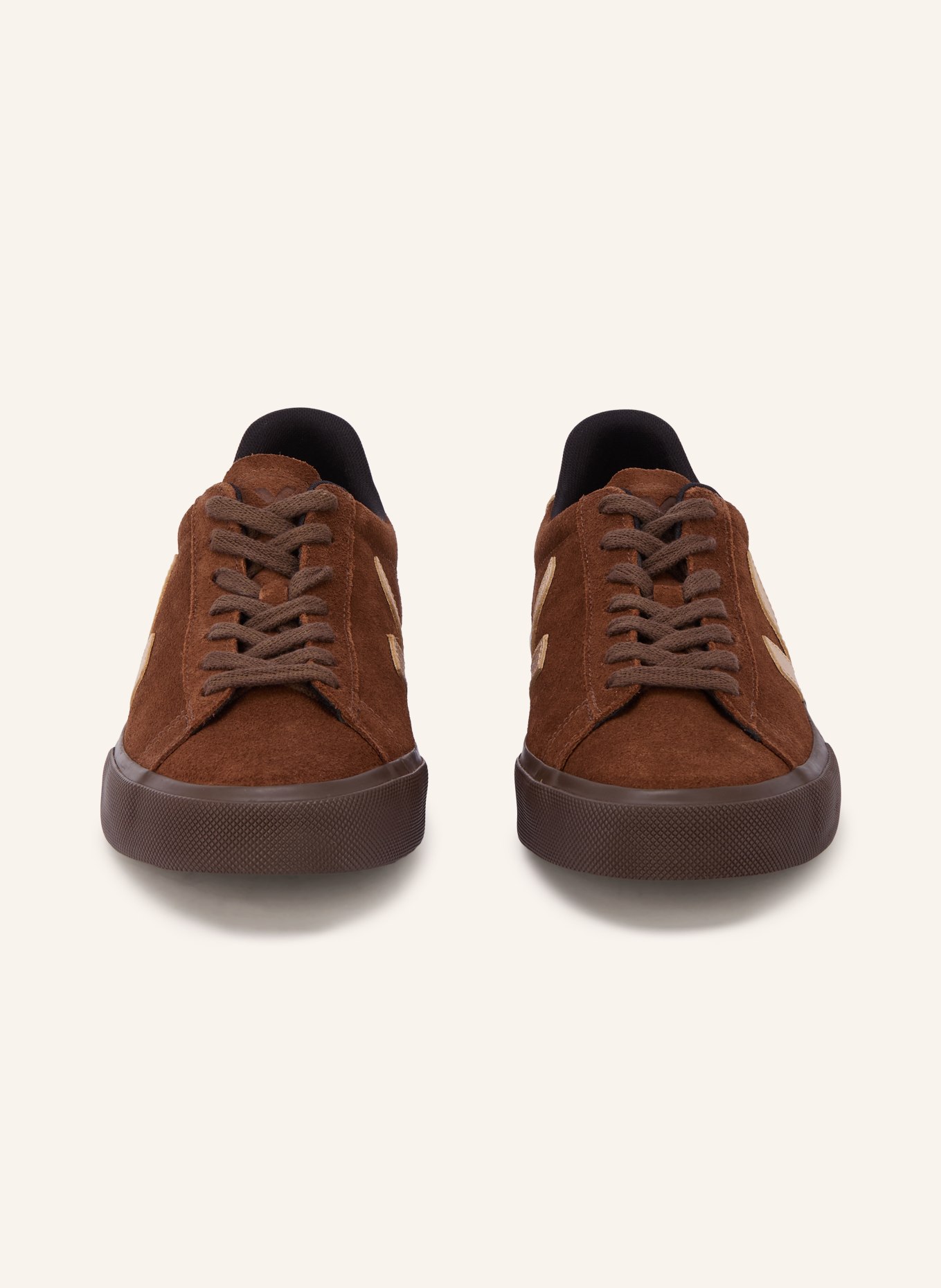 VEJA Sneaker CAMPO: BRAUN / GOLD