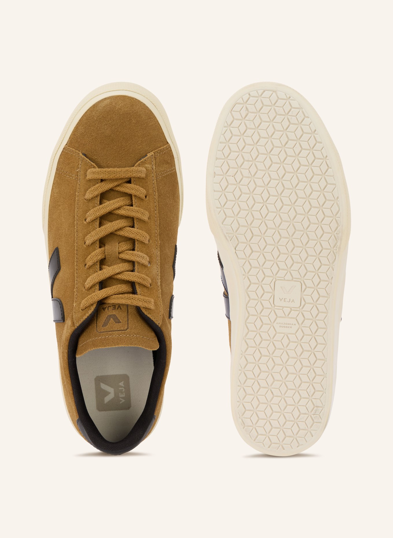 VEJA Sneakers CAMPO: CHAMEAU / NOIR