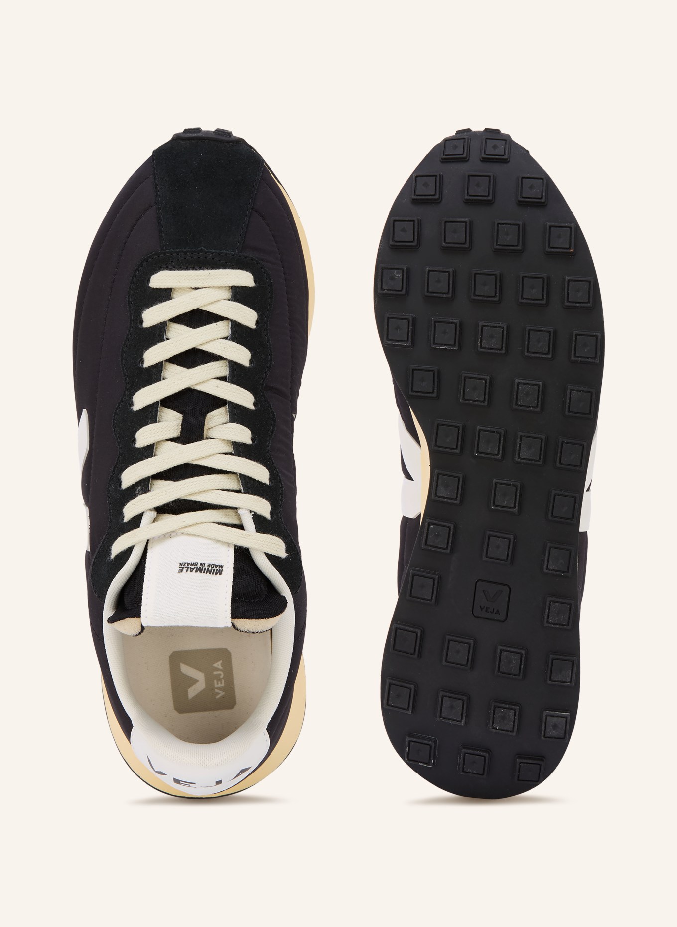 VEJA BELEM Sneakers: BLACK / WHITE