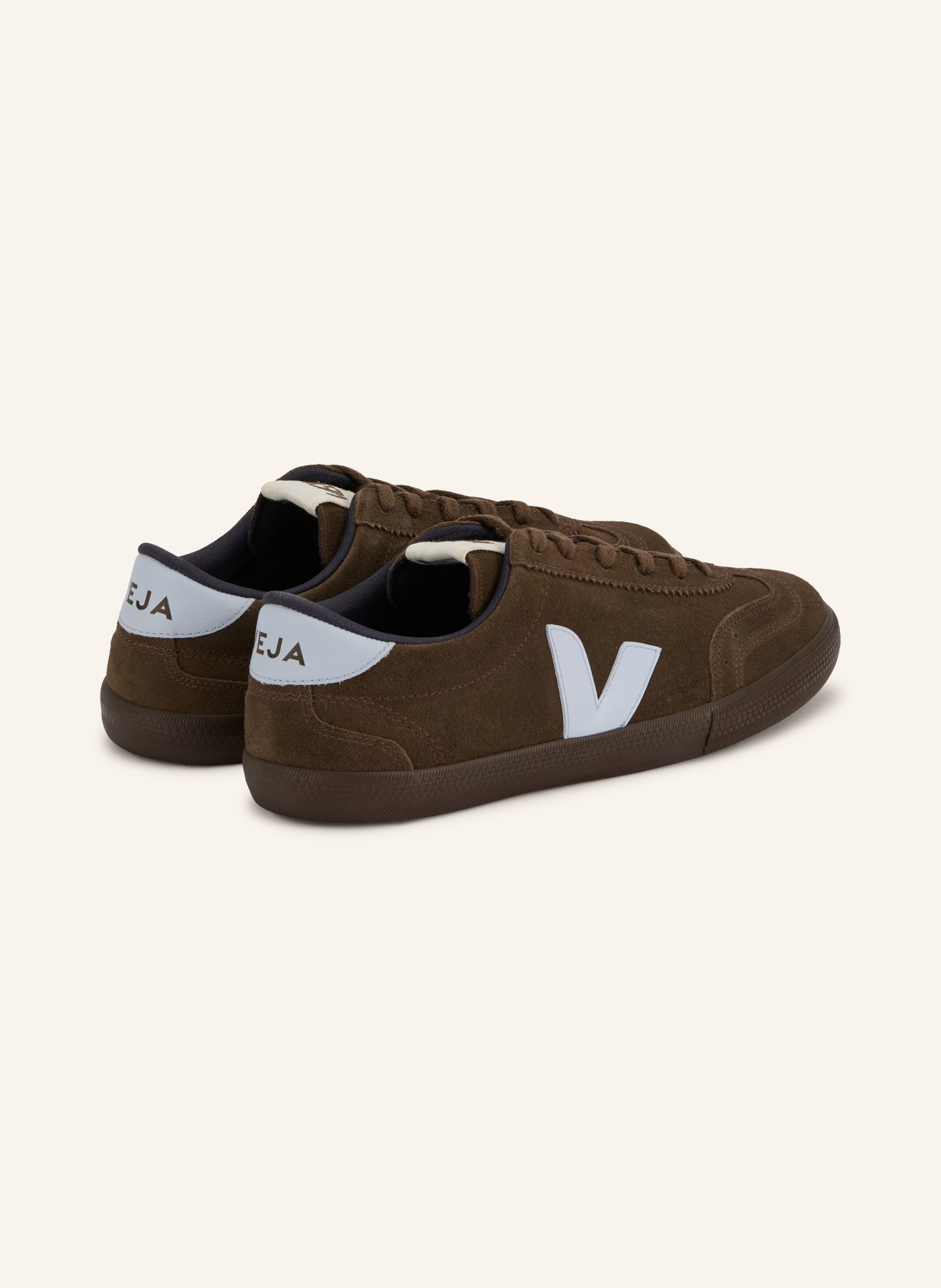 VEJA Sneakersy VOLLEY: TMAVĚ HNĚDÁ