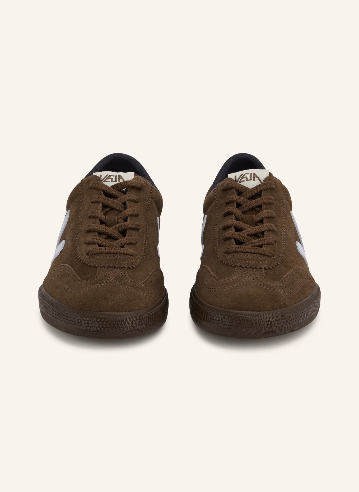 VEJA Sneakersy VOLLEY: TMAVĚ HNĚDÁ