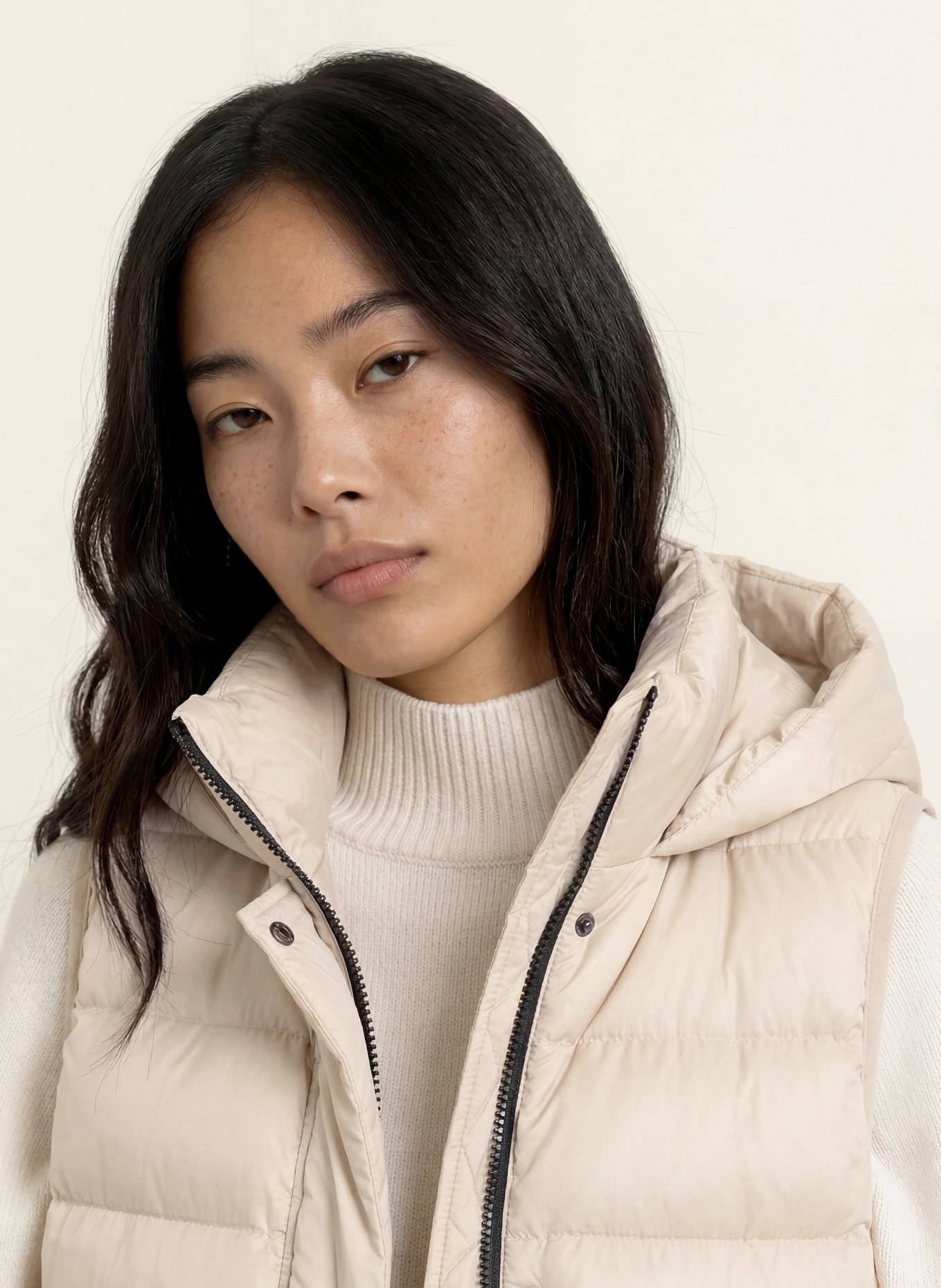 FUCHS SCHMITT Gilet matelassé COMO: BEIGE