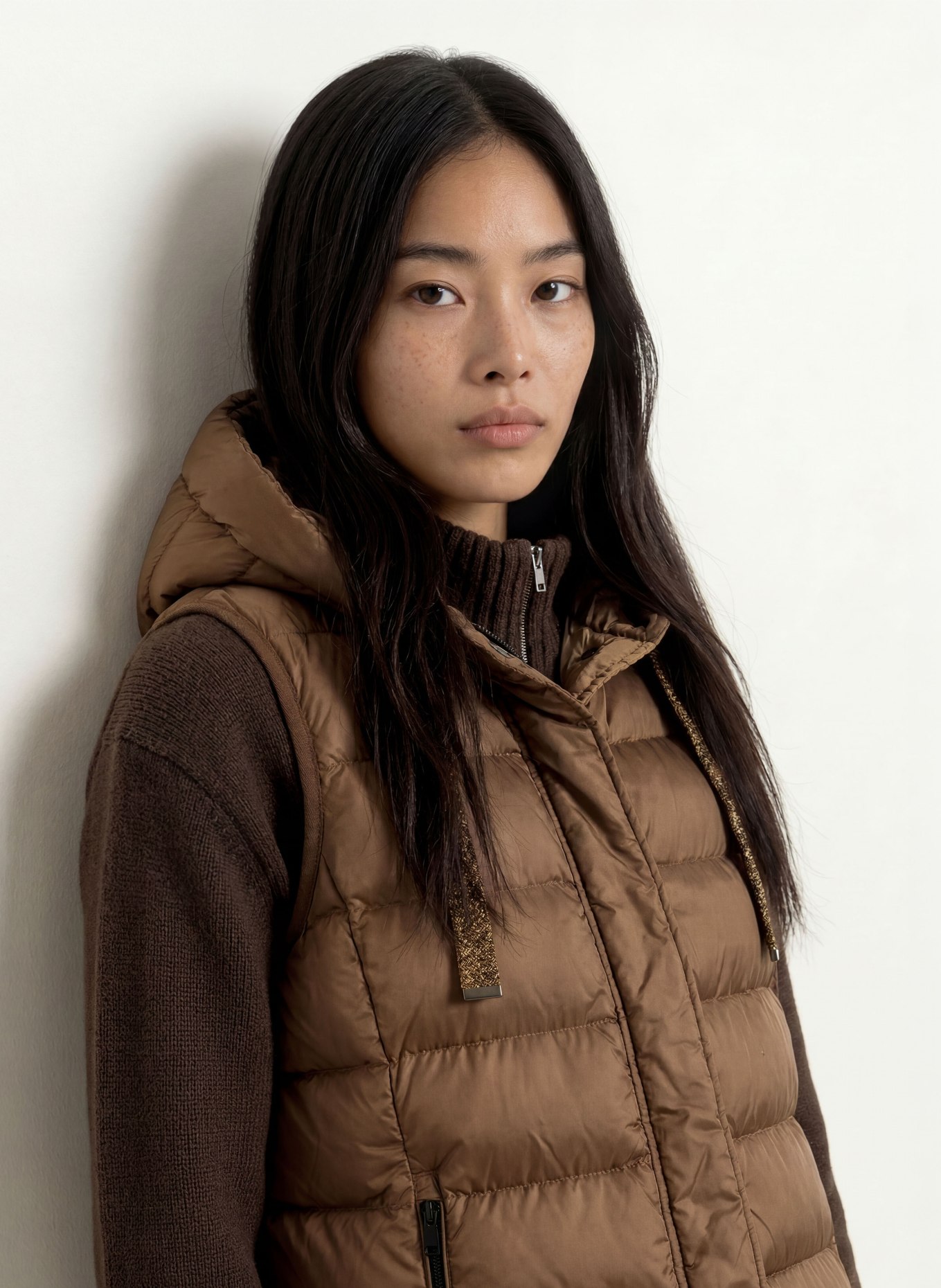 FUCHS SCHMITT Gilet matelassé COMO: MARRON FONCÉ