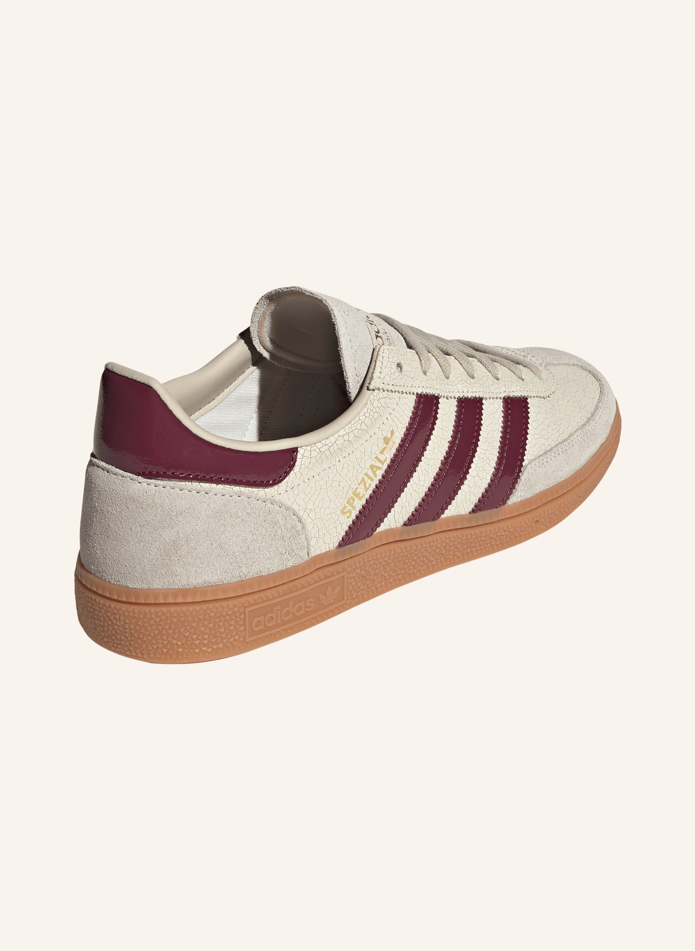 adidas Originals Sneakers SPÉCIALES HANDBALL: ÉCRU / GRIS CLAIR / ROUGE FONCÉ