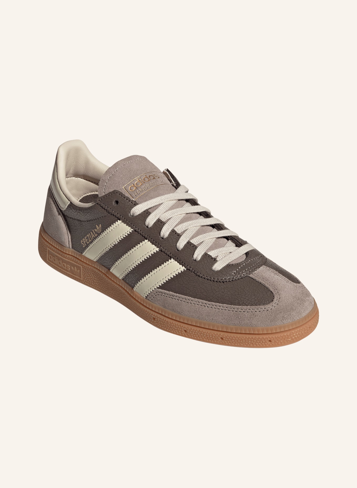 adidas Originals Sneaker HANDBALL SPEZIAL: DUNKELBRAUN / BEIGE / CREME