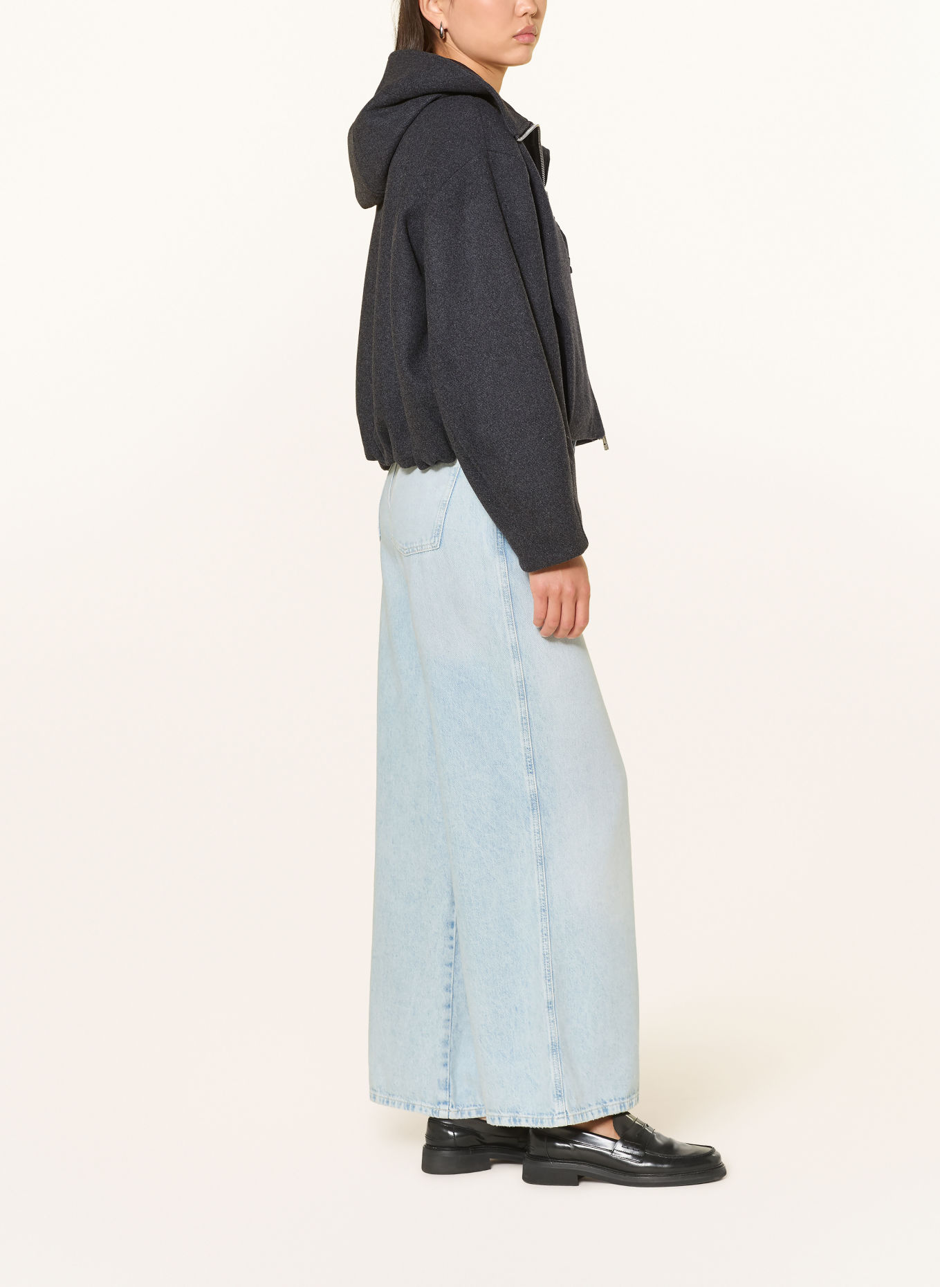 Marc O'Polo DENIM Jacke: DUNKELGRAU