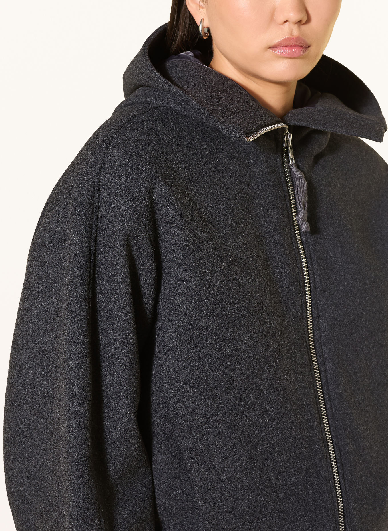 Marc O'Polo DENIM Jacke: DUNKELGRAU