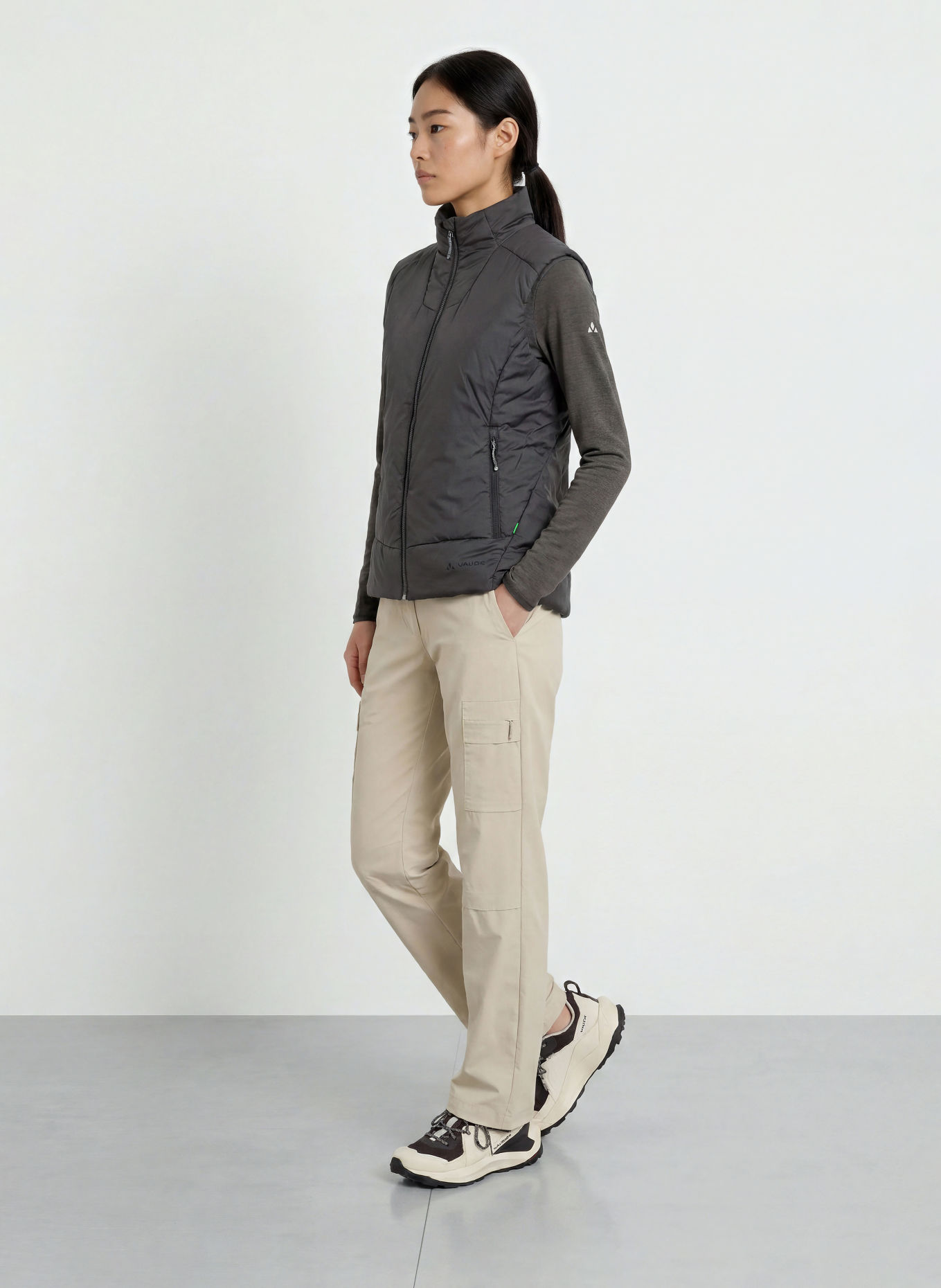 VAUDE NEYLAND Functional Vest: BLACK
