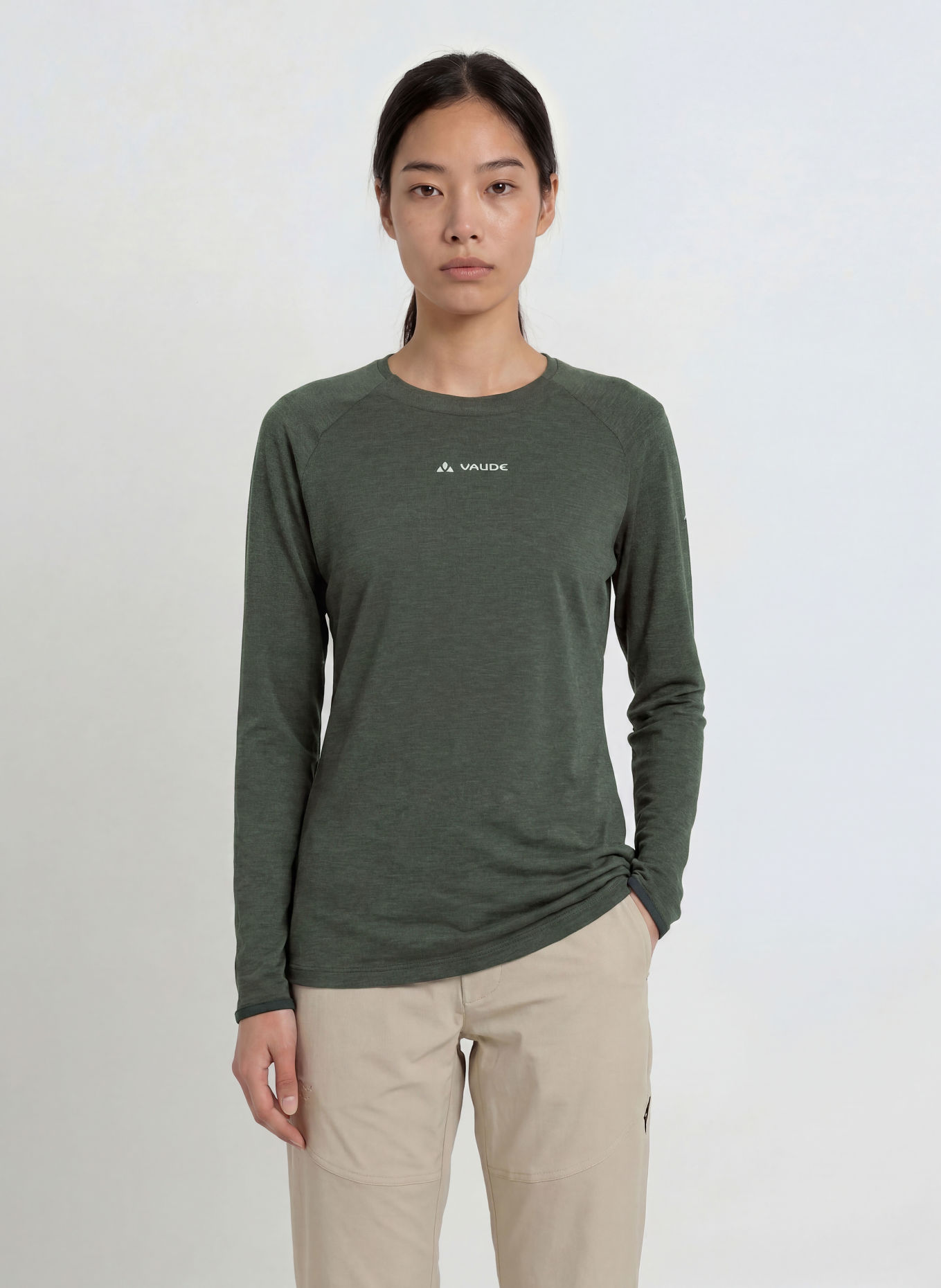 VAUDE Funktionsshirt MONVISO: DUNKELGRAU
