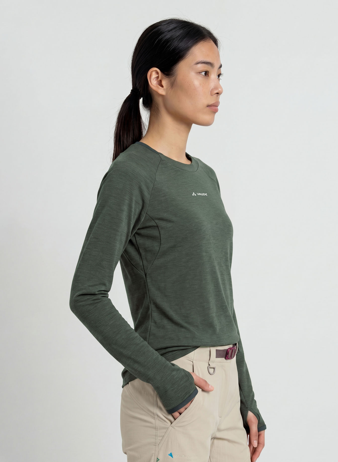 VAUDE Funktionsshirt MONVISO: DUNKELGRAU