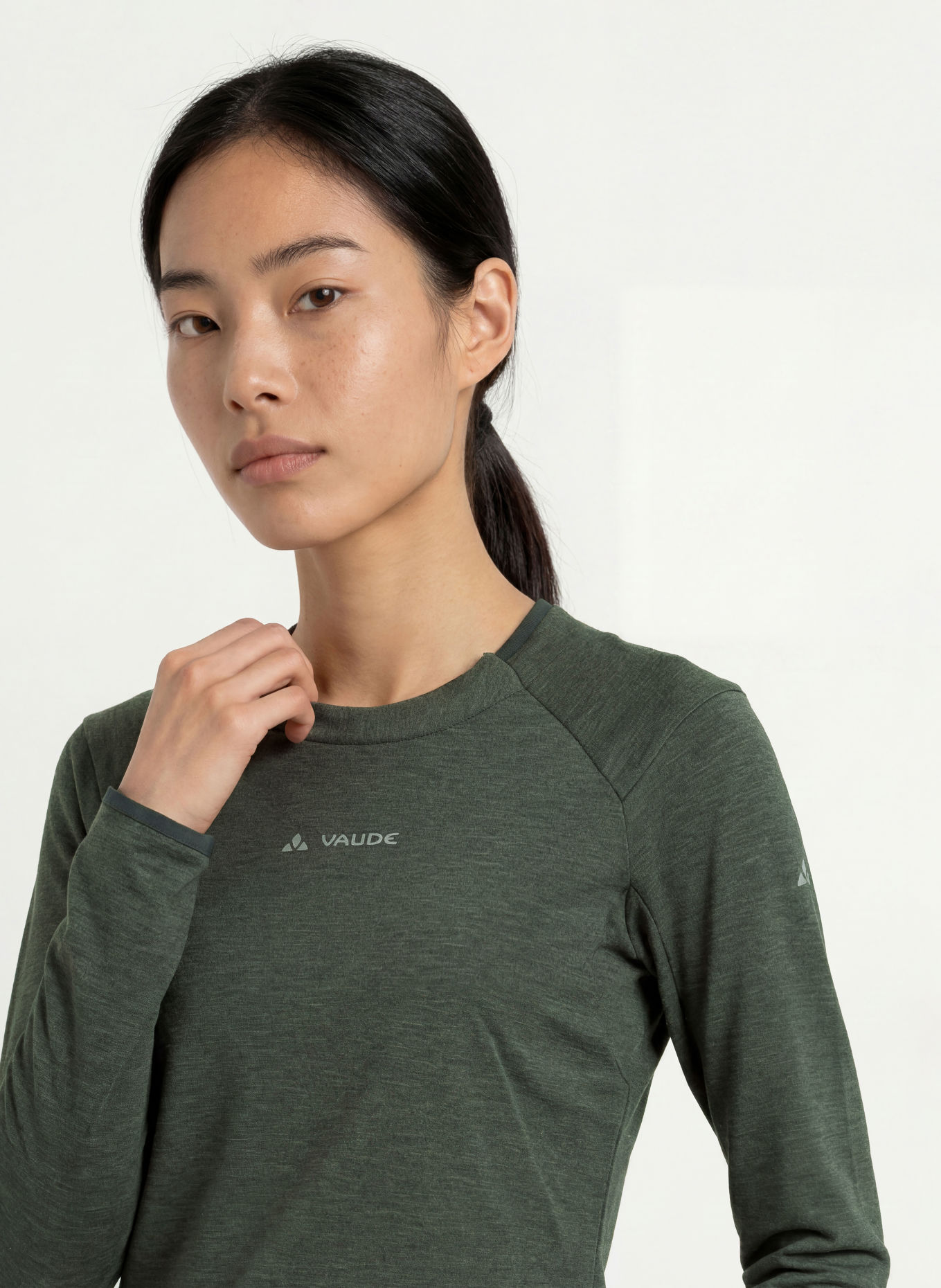 VAUDE Funktionsshirt MONVISO: DUNKELGRAU