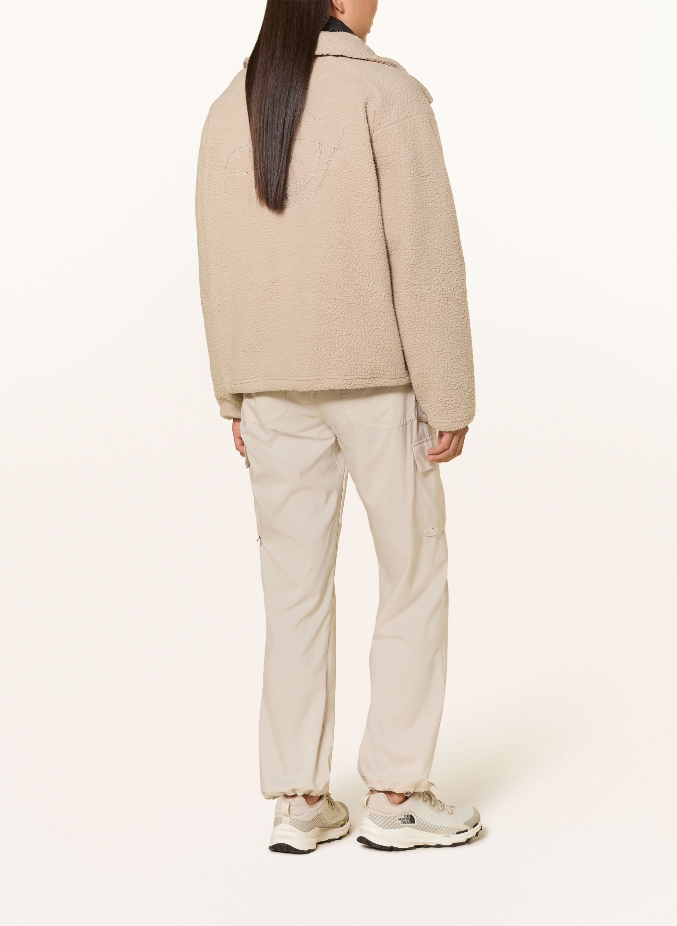 VAUDE 2-in-1 jas: BEIGE