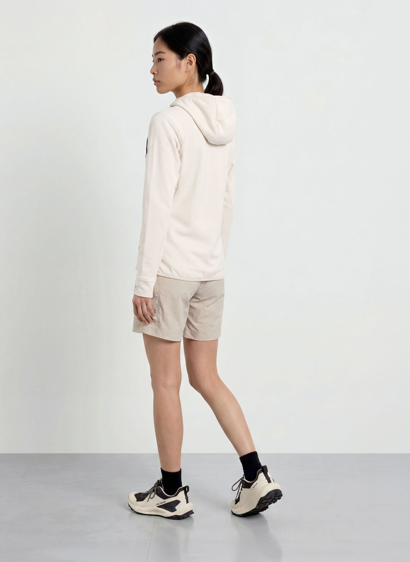 VAUDE MONVISO Mid-layer jacket: CREAM / BLACK