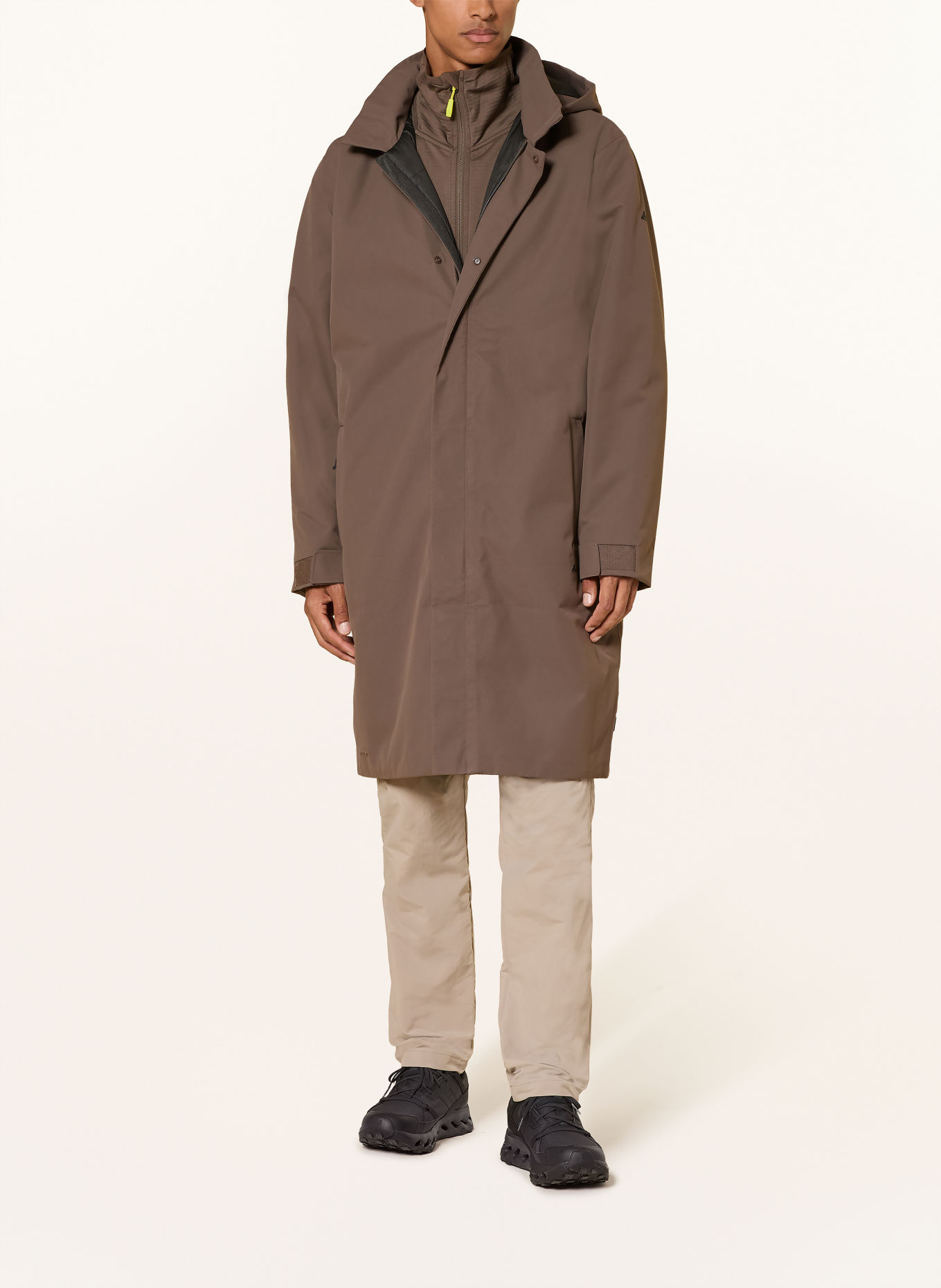VAUDE Parka ME COREWAY: BRĄZOWY