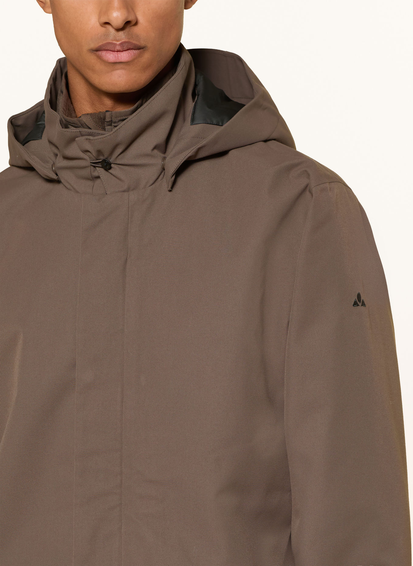 VAUDE Parka ME COREWAY: BRĄZOWY
