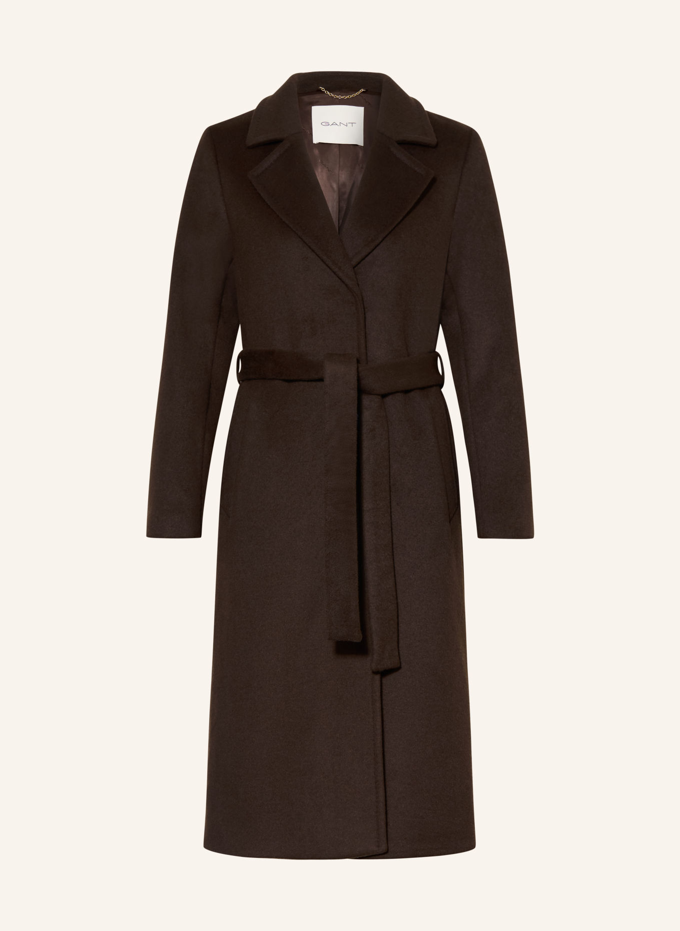 GANT Blazer Coat: DARK BROWN