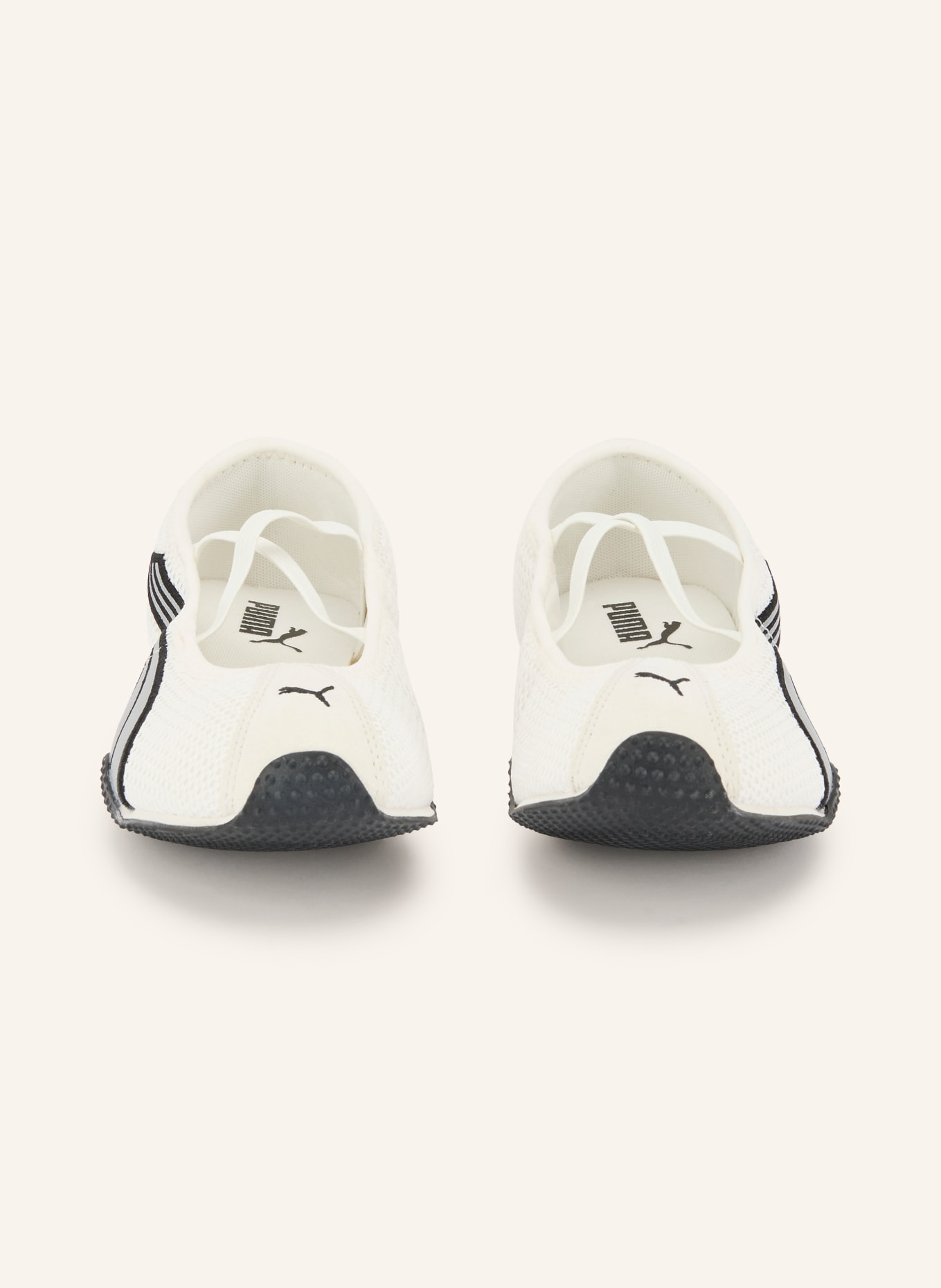 PUMA Mary-Jane ballerinas H-STREET BALLET: WHITE / SILVER / BLACK