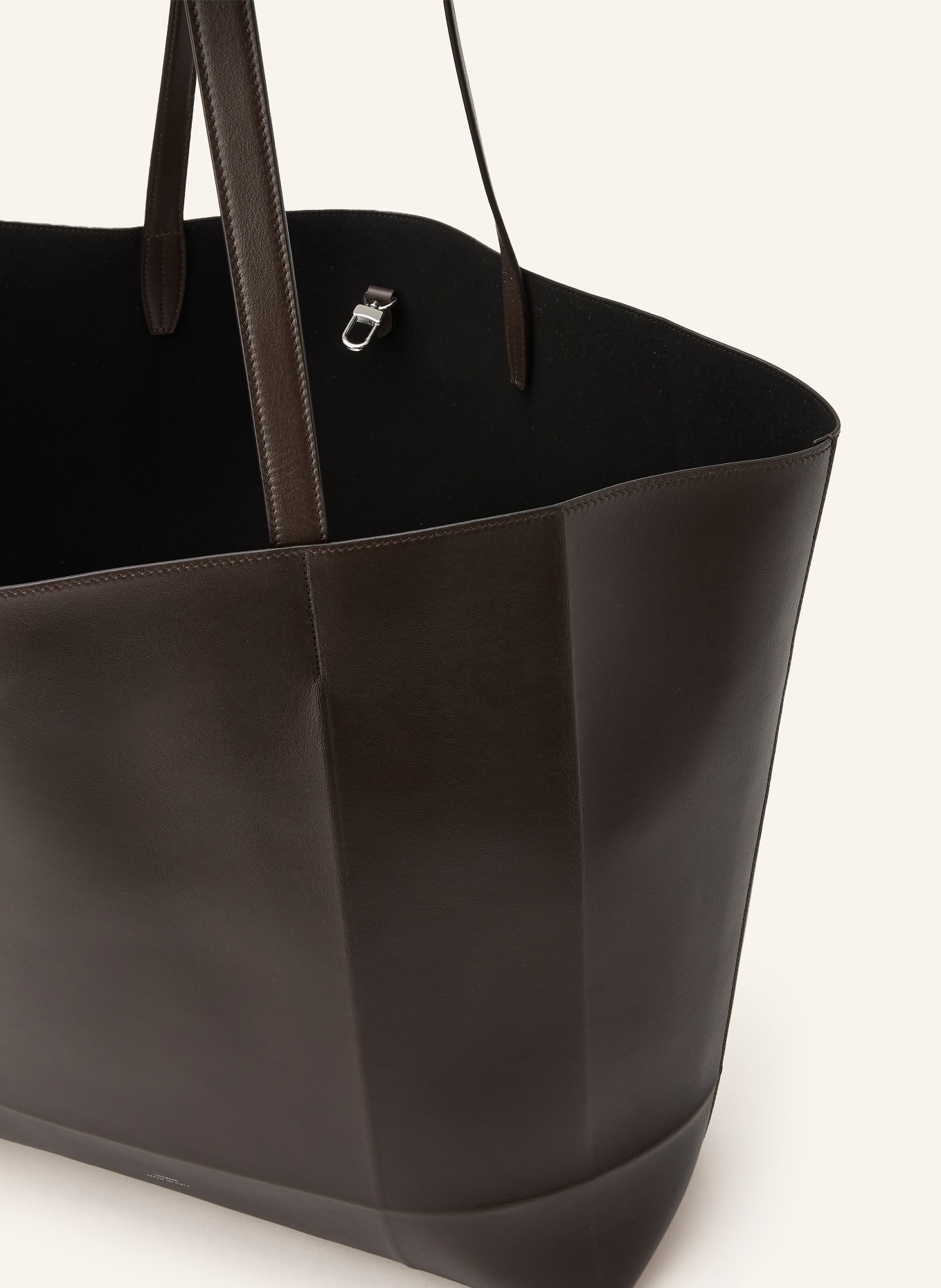 TOTEME Tote bag: DARK BROWN