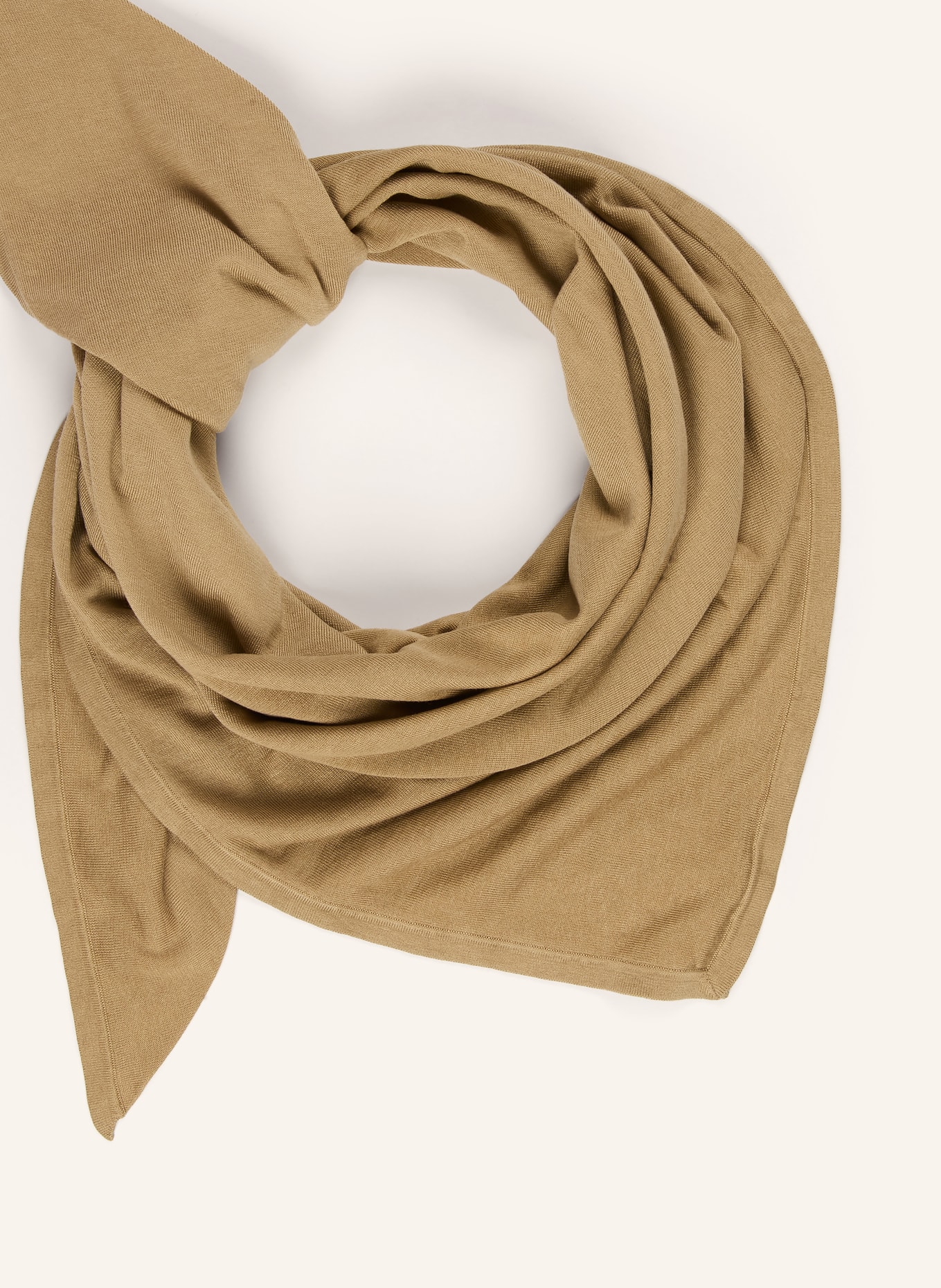 TOTEME Driehoekssjaal: BEIGE