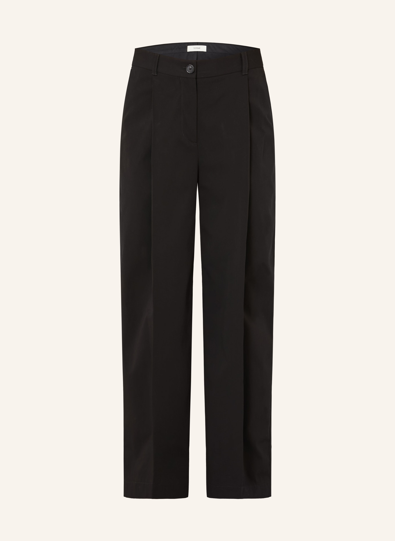 TOTEME Pantalon Marlene: NOIR