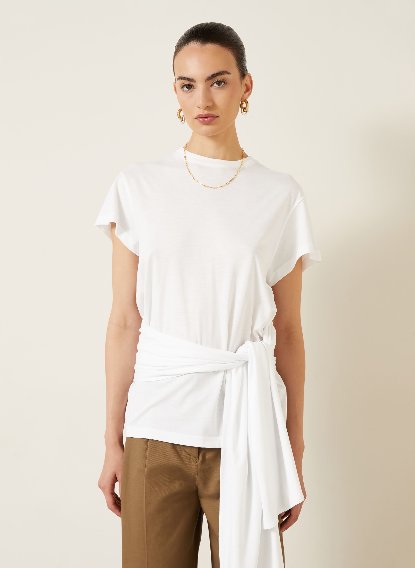 TOTEME Blusenshirt: WEISS